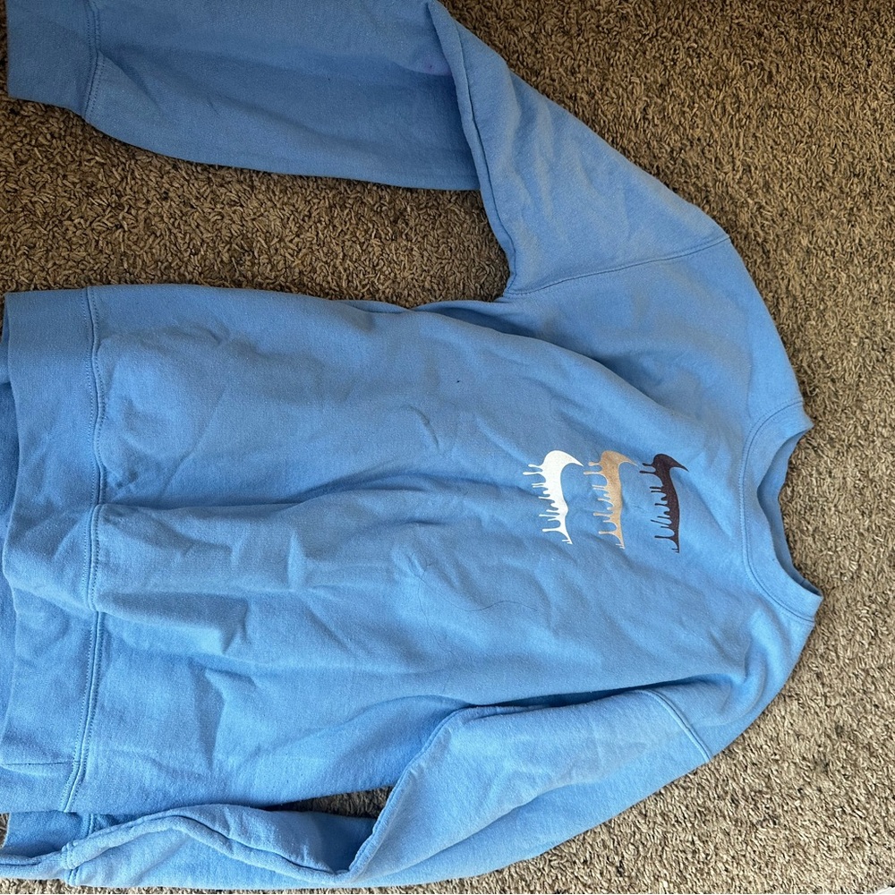 Blue Nike Sweatshirt with Logo